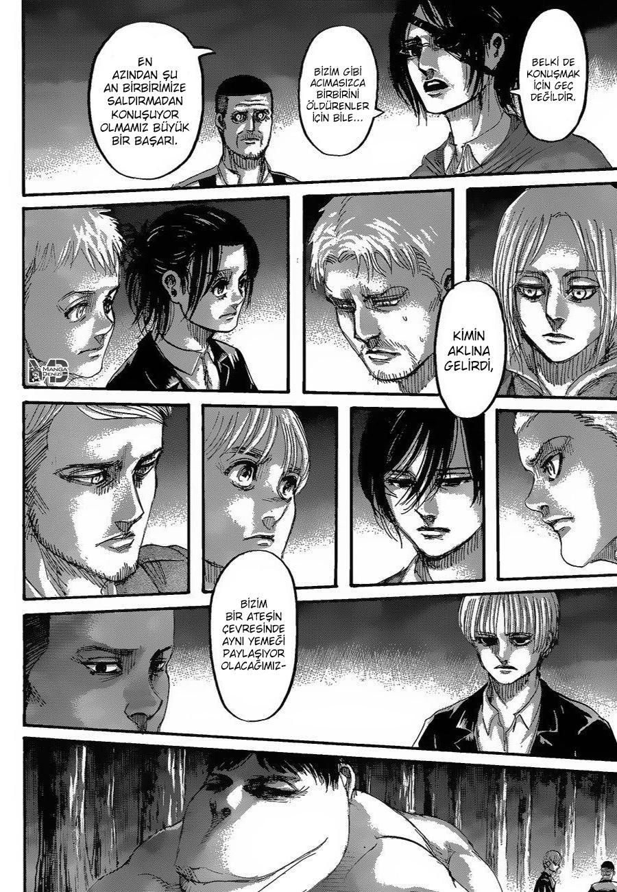 Attack on Titan mangasının 127 bölümünün 32. sayfasını okuyorsunuz.