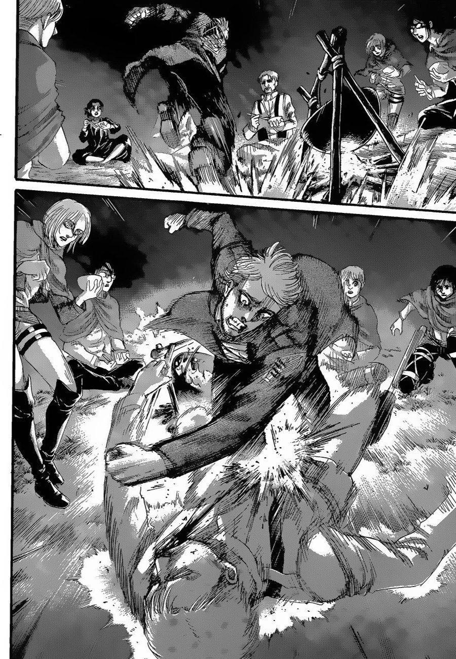 Attack on Titan mangasının 127 bölümünün 34. sayfasını okuyorsunuz.