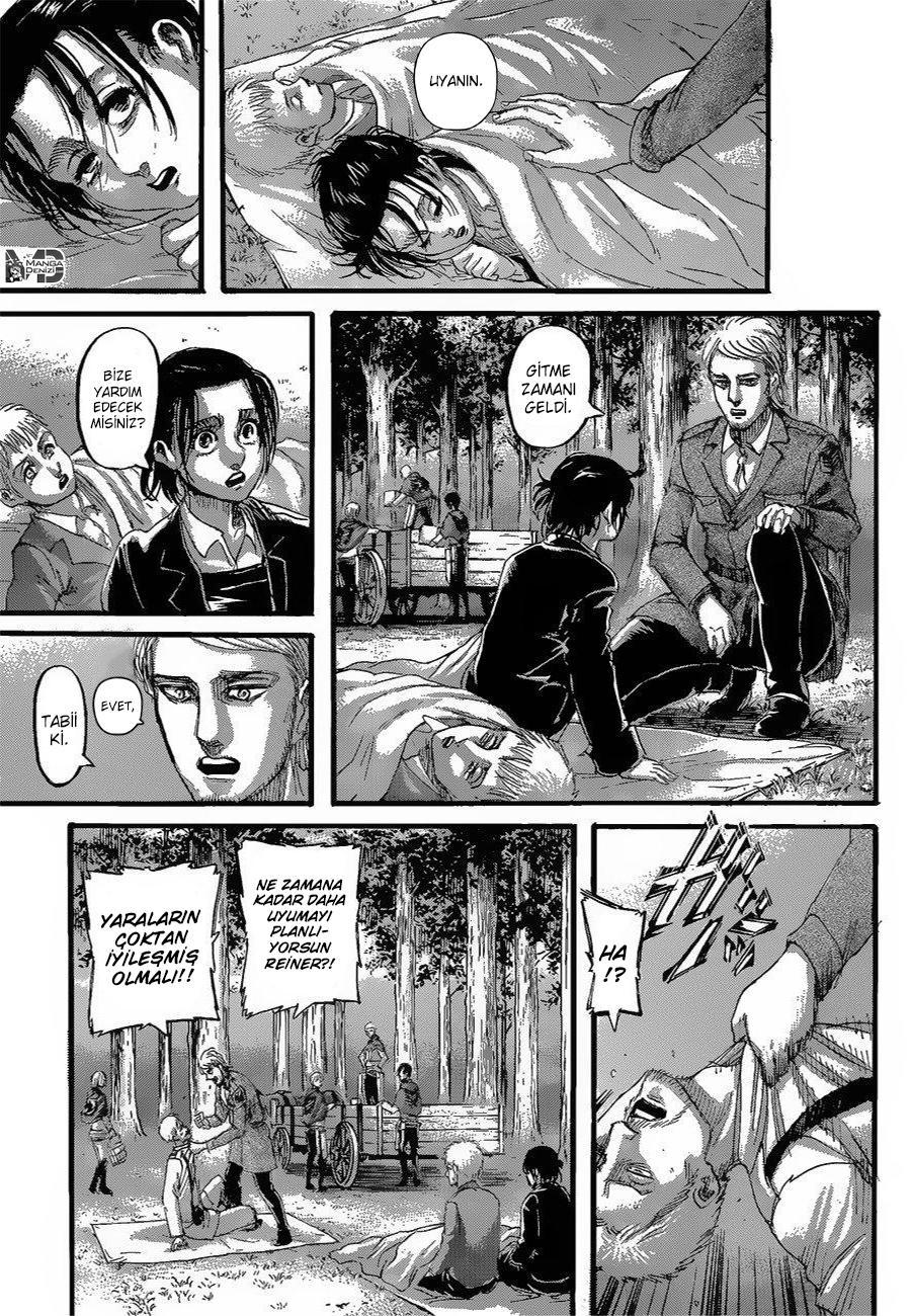 Attack on Titan mangasının 127 bölümünün 41. sayfasını okuyorsunuz.