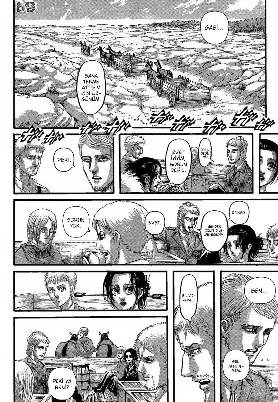 Attack on Titan mangasının 127 bölümünün 42. sayfasını okuyorsunuz.
