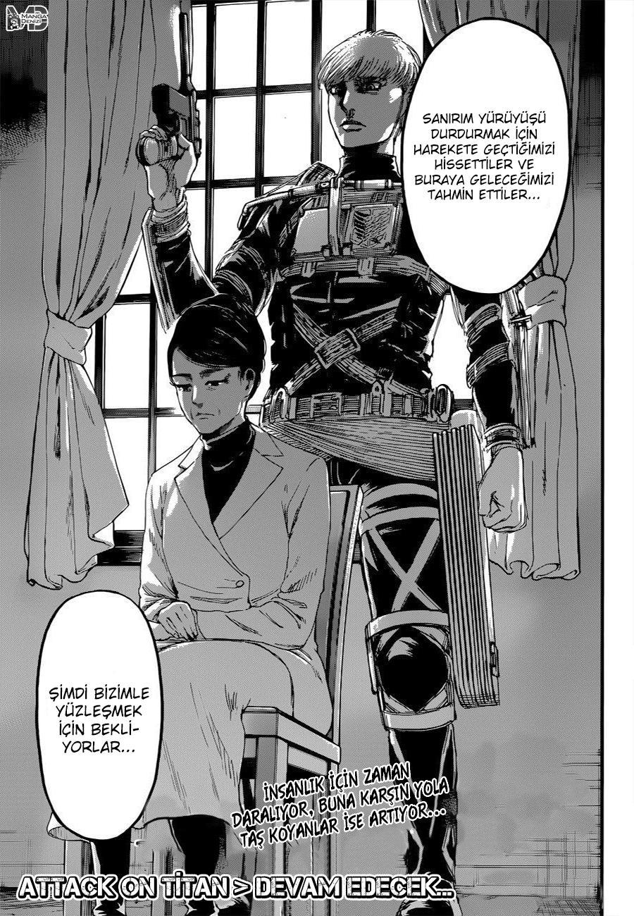 Attack on Titan mangasının 127 bölümünün 45. sayfasını okuyorsunuz.