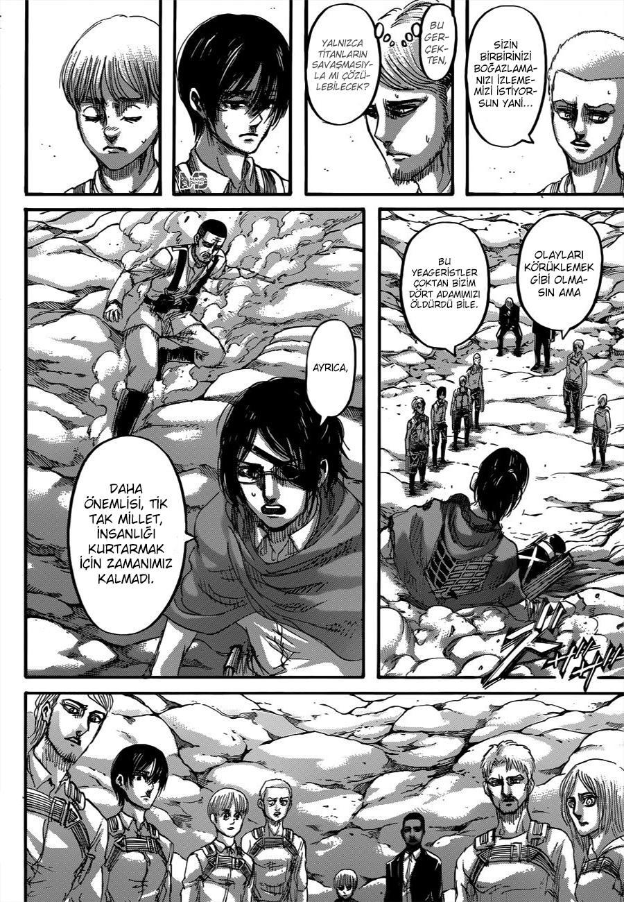 Attack on Titan mangasının 128 bölümünün 11. sayfasını okuyorsunuz.