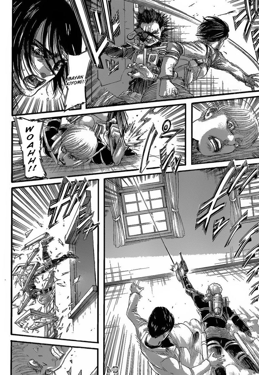 Attack on Titan mangasının 128 bölümünün 31. sayfasını okuyorsunuz.