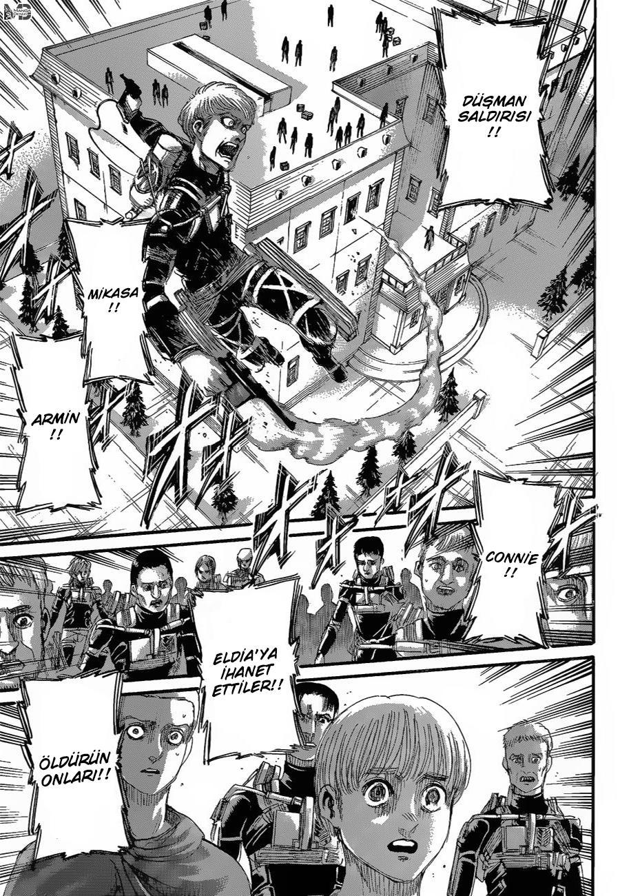 Attack on Titan mangasının 128 bölümünün 32. sayfasını okuyorsunuz.