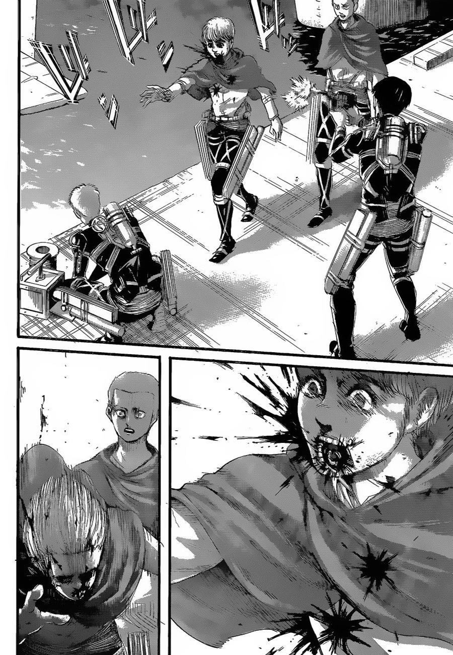 Attack on Titan mangasının 128 bölümünün 37. sayfasını okuyorsunuz.