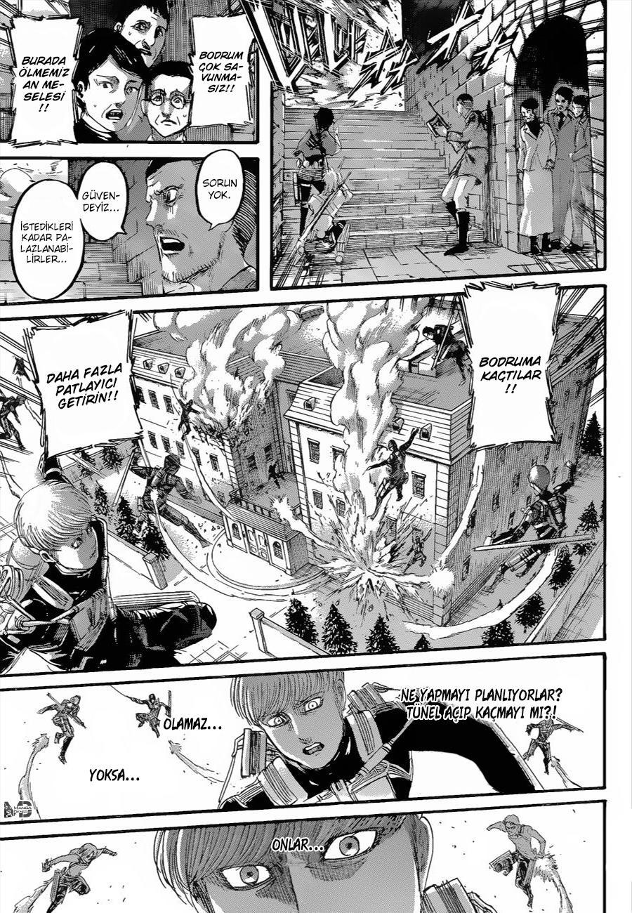 Attack on Titan mangasının 128 bölümünün 40. sayfasını okuyorsunuz.