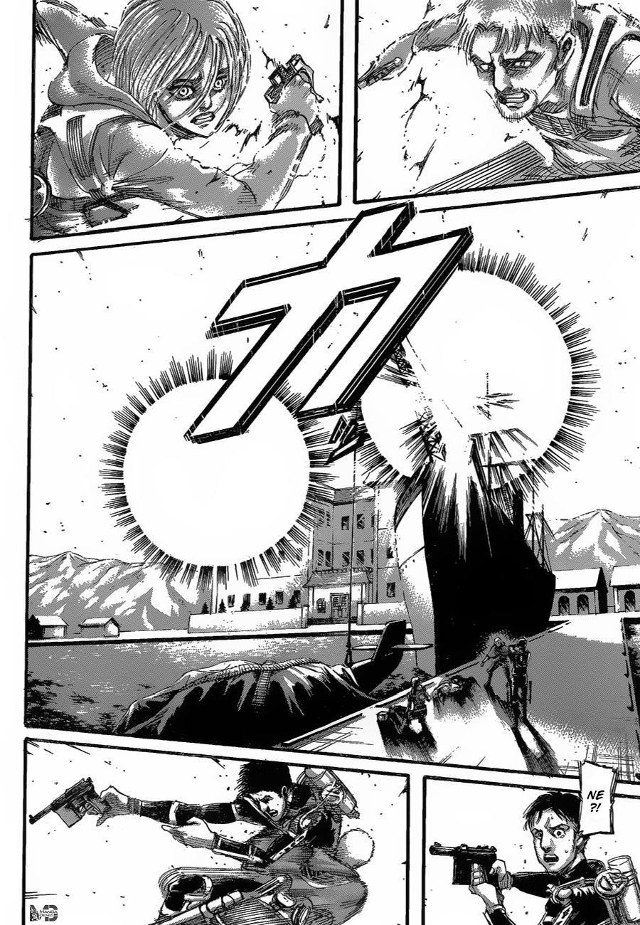 Attack on Titan mangasının 128 bölümünün 41. sayfasını okuyorsunuz.