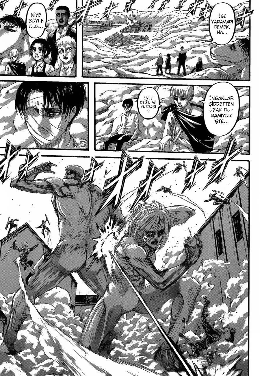 Attack on Titan mangasının 128 bölümünün 42. sayfasını okuyorsunuz.