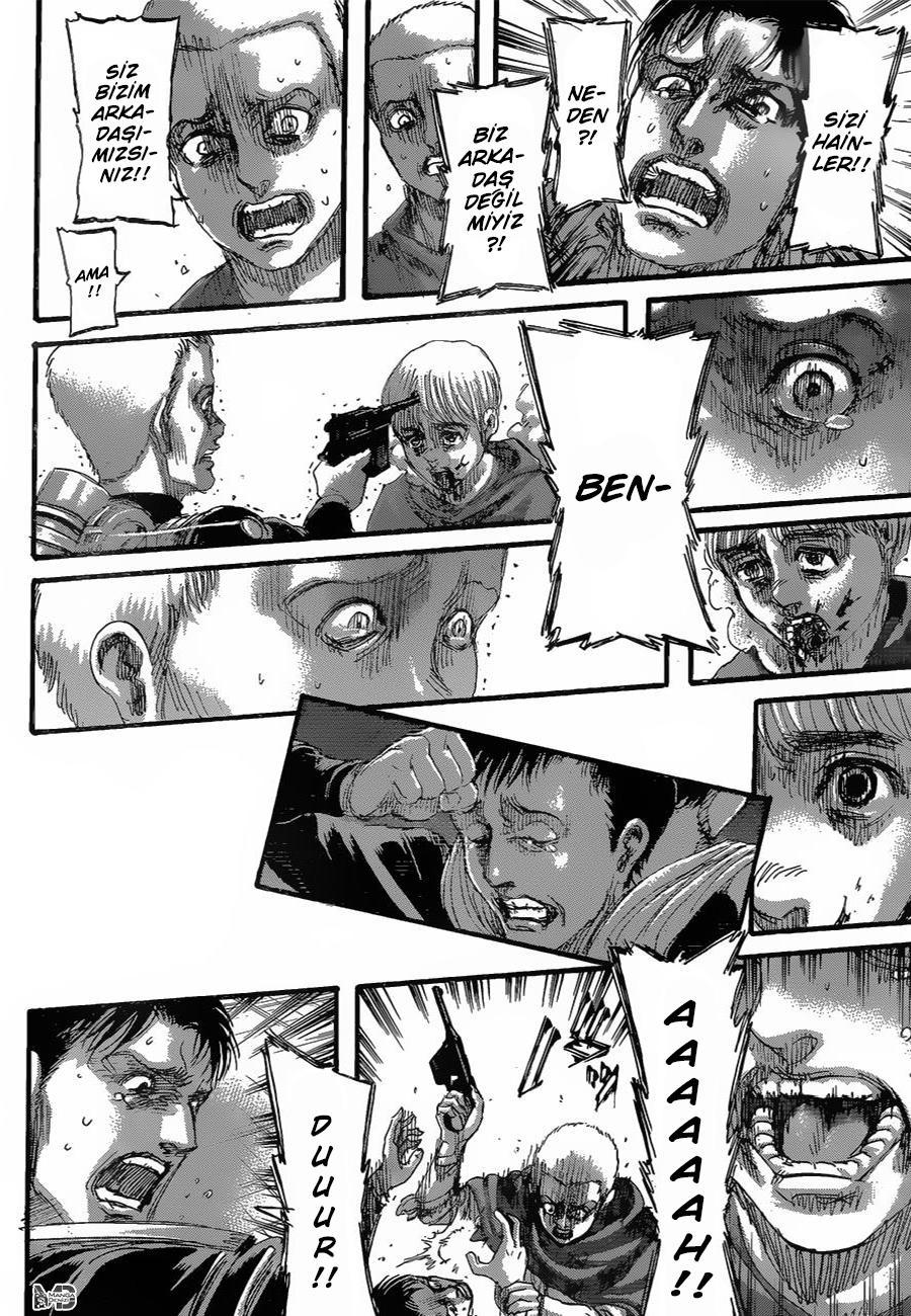 Attack on Titan mangasının 128 bölümünün 45. sayfasını okuyorsunuz.