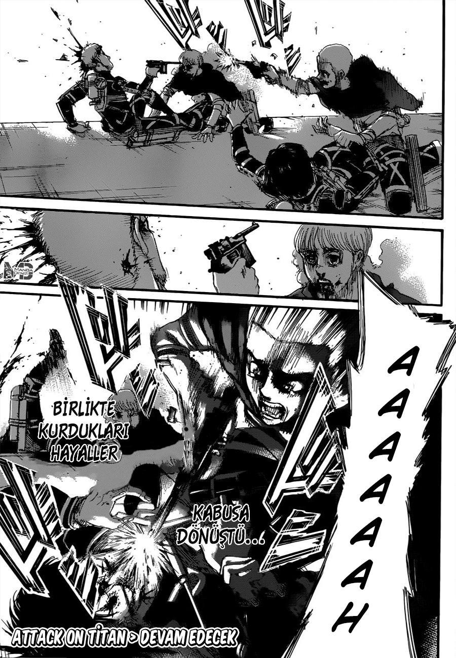 Attack on Titan mangasının 128 bölümünün 46. sayfasını okuyorsunuz.