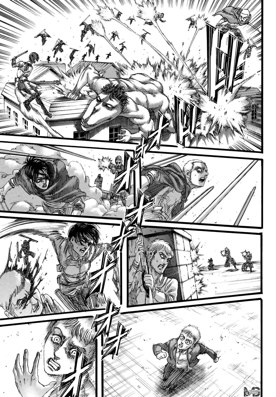 Attack on Titan mangasının 129 bölümünün 28. sayfasını okuyorsunuz.