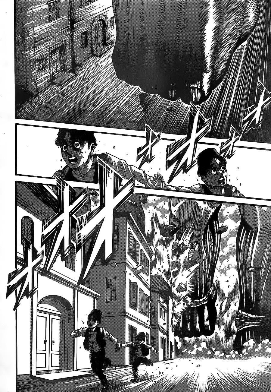 Attack on Titan mangasının 131 bölümünün 19. sayfasını okuyorsunuz.