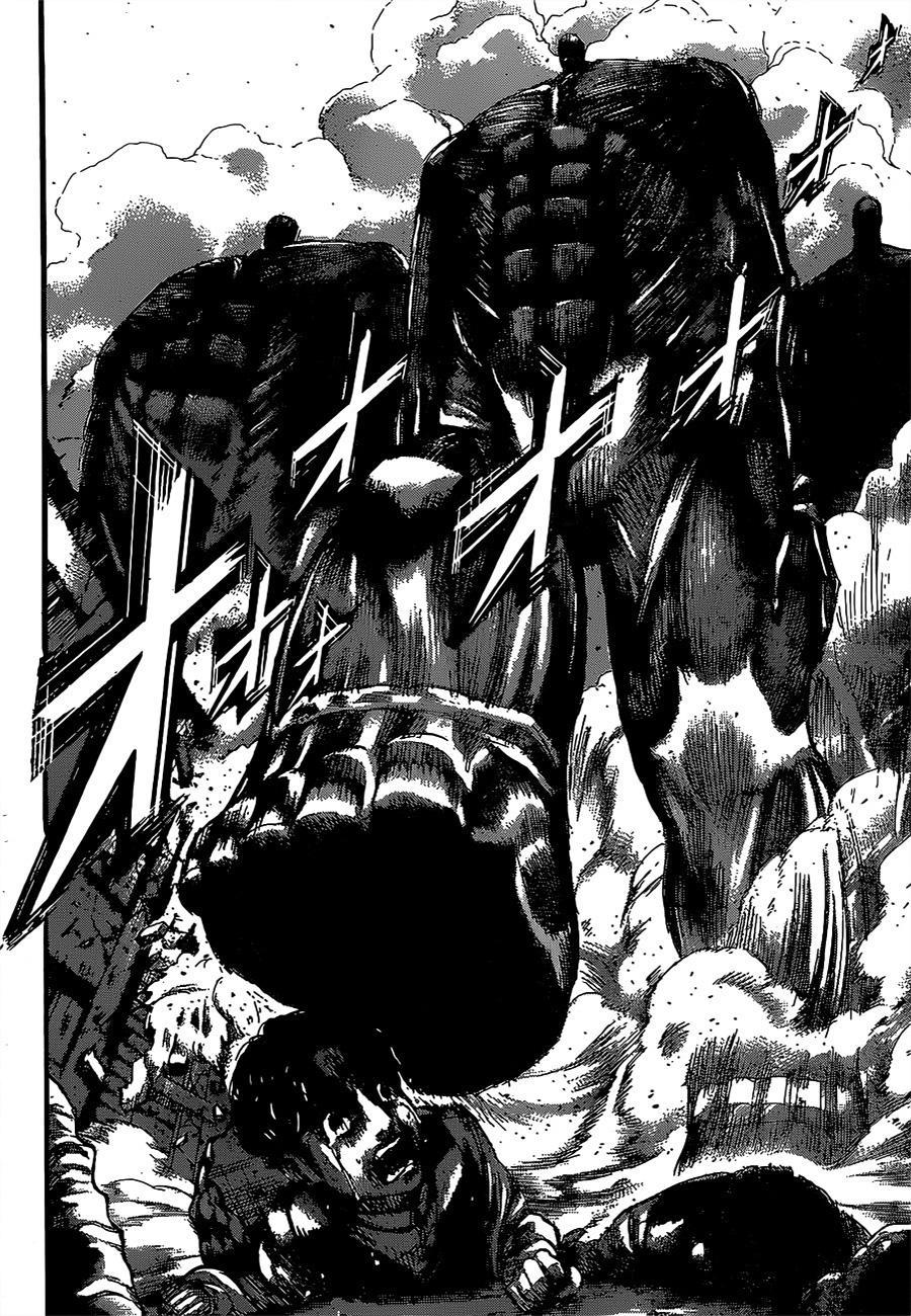 Attack on Titan mangasının 131 bölümünün 23. sayfasını okuyorsunuz.