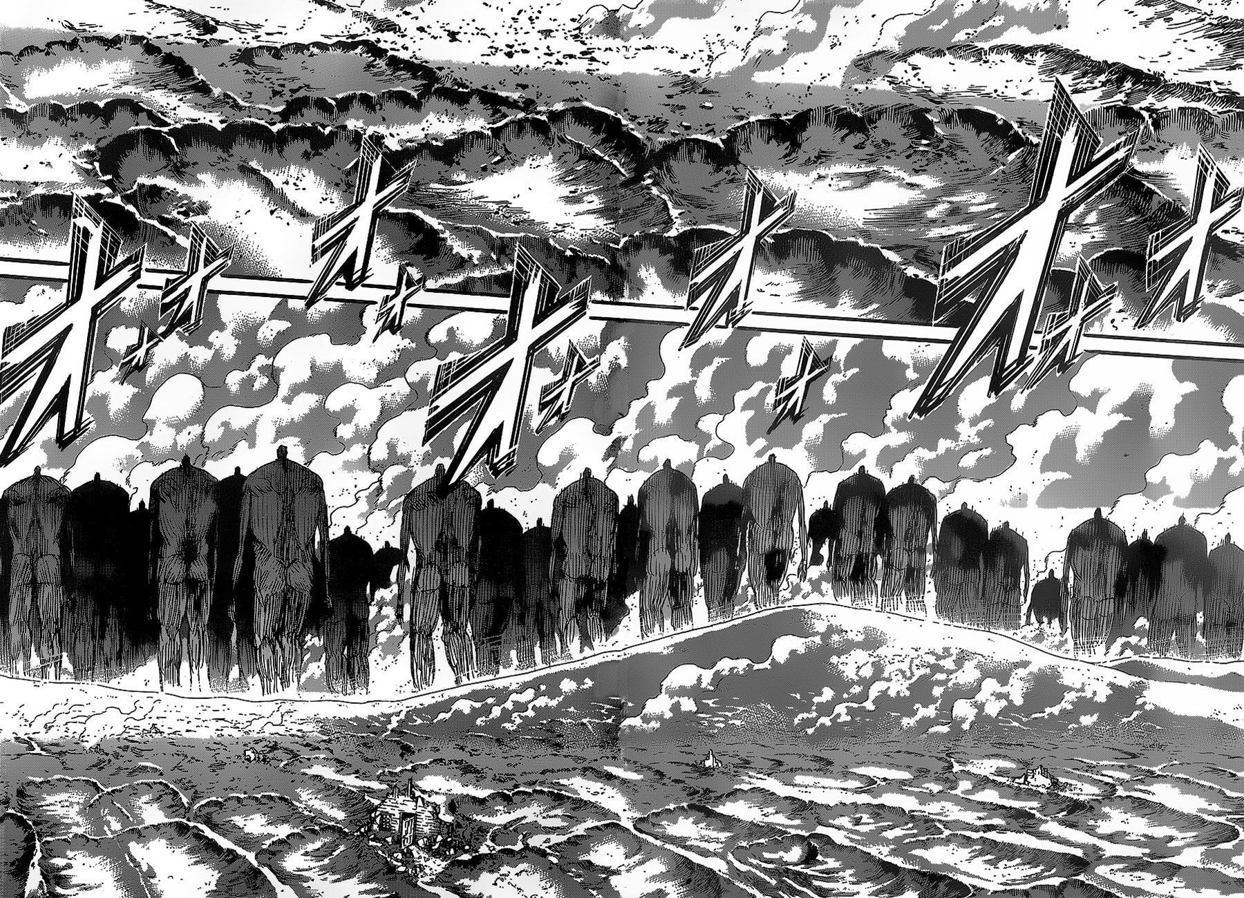Attack on Titan mangasının 131 bölümünün 27. sayfasını okuyorsunuz.