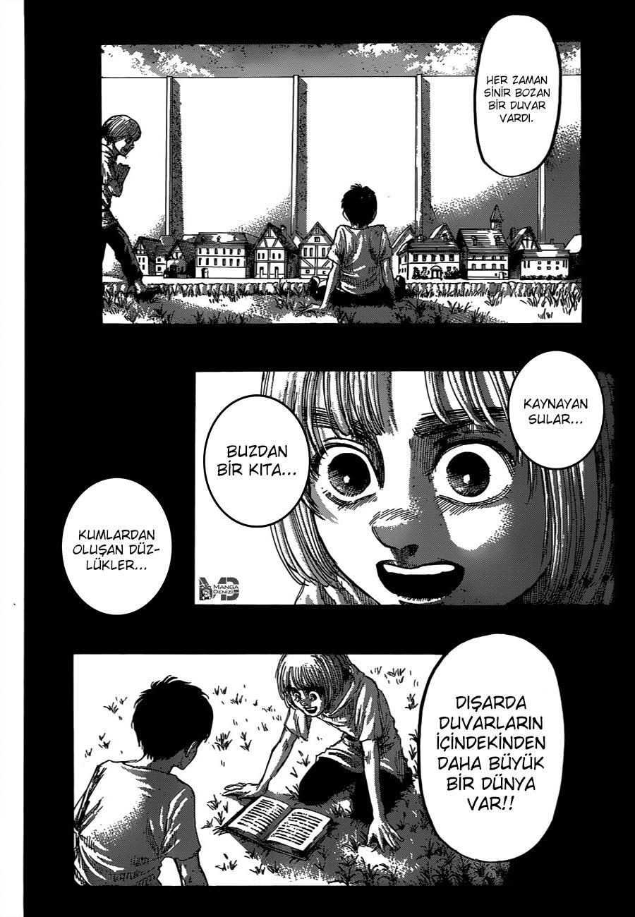 Attack on Titan mangasının 131 bölümünün 29. sayfasını okuyorsunuz.