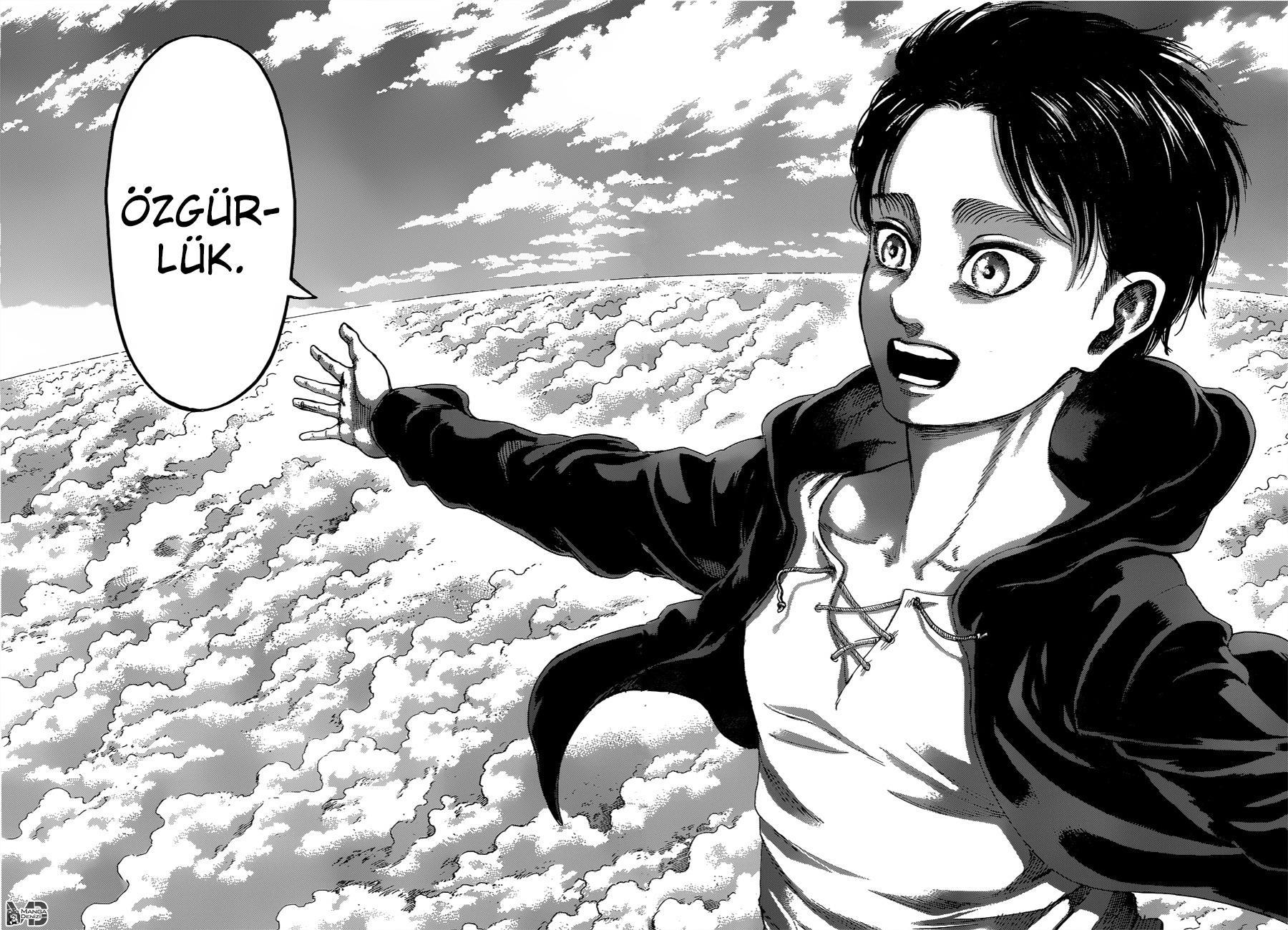 Attack on Titan mangasının 131 bölümünün 31. sayfasını okuyorsunuz.
