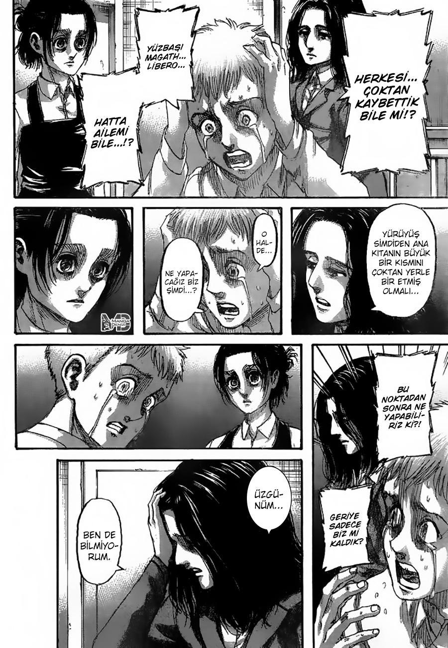 Attack on Titan mangasının 132 bölümünün 5. sayfasını okuyorsunuz.