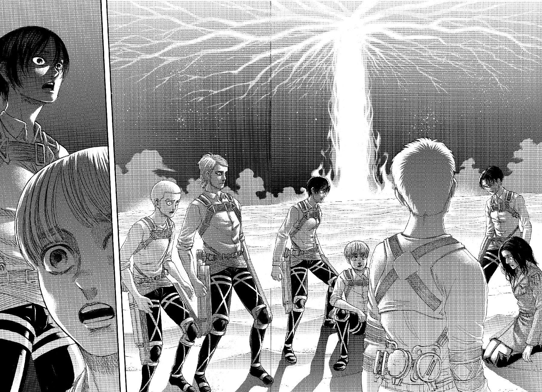 Attack on Titan mangasının 133 bölümünün 13. sayfasını okuyorsunuz.