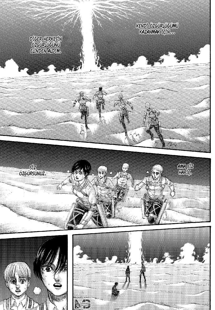 Attack on Titan mangasının 133 bölümünün 21. sayfasını okuyorsunuz.