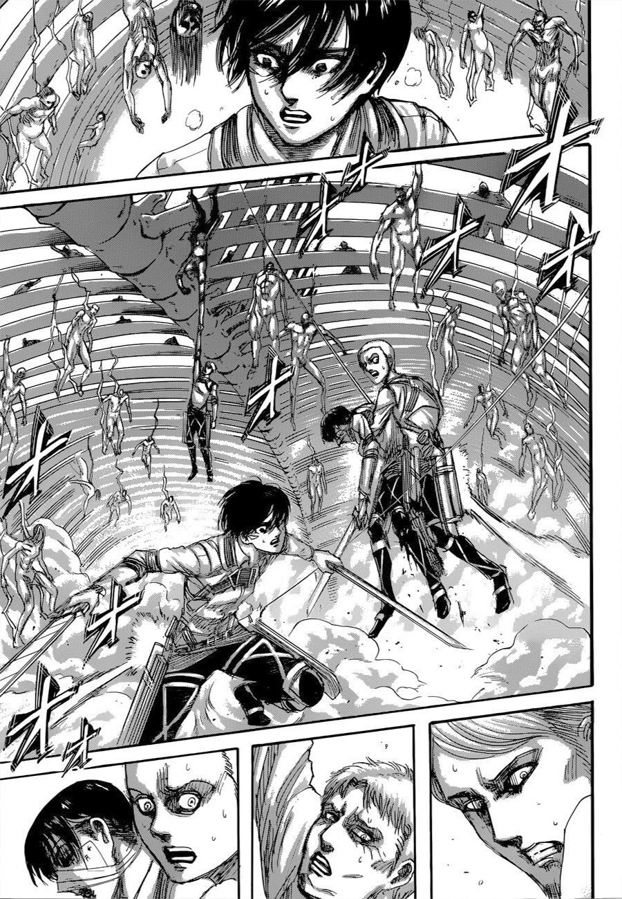 Attack on Titan mangasının 135 bölümünün 40. sayfasını okuyorsunuz.