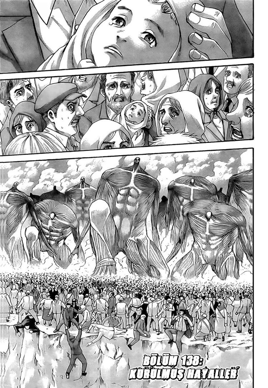 Attack on Titan mangasının 138 bölümünün 2. sayfasını okuyorsunuz.