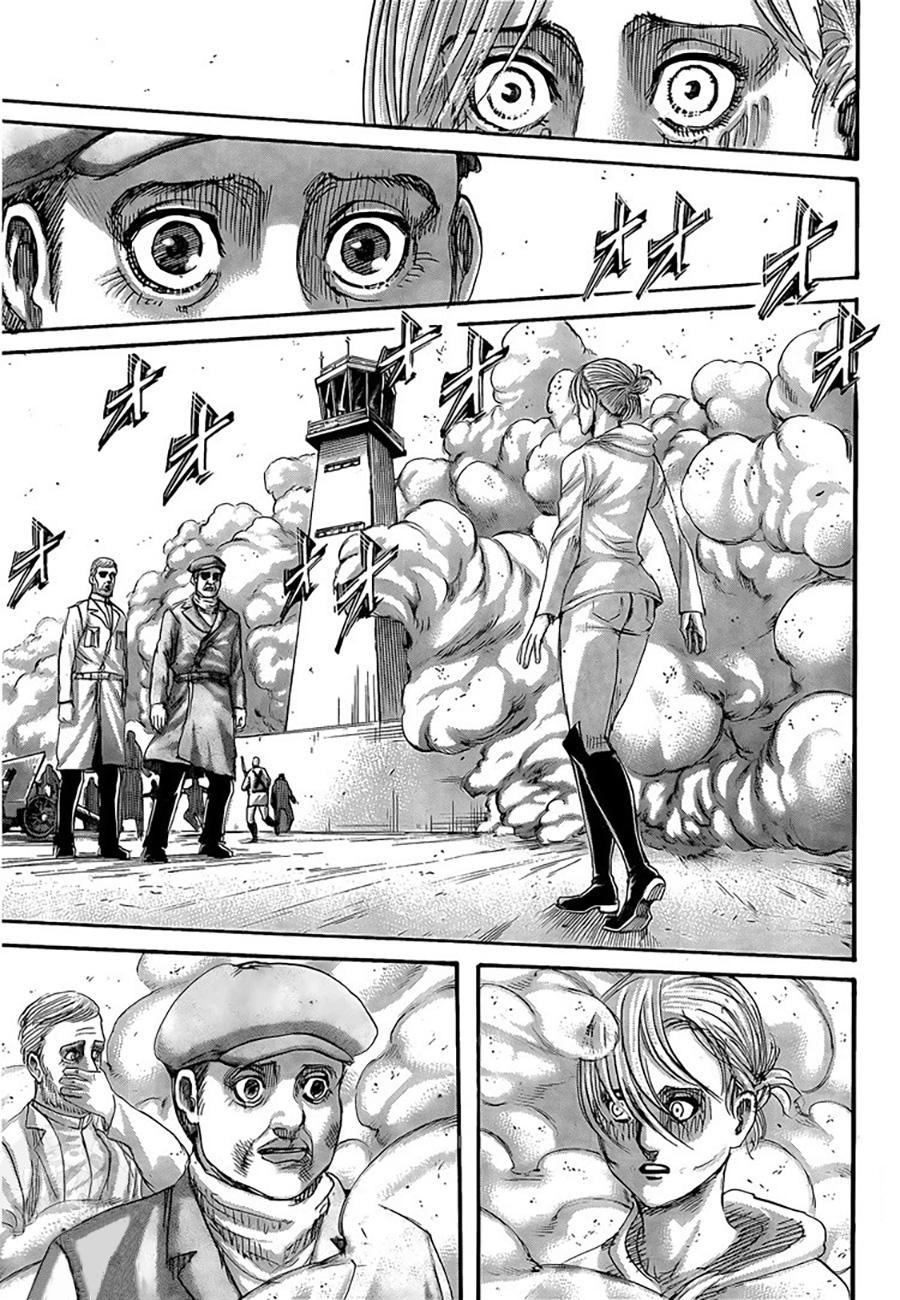 Attack on Titan mangasının 138 bölümünün 16. sayfasını okuyorsunuz.