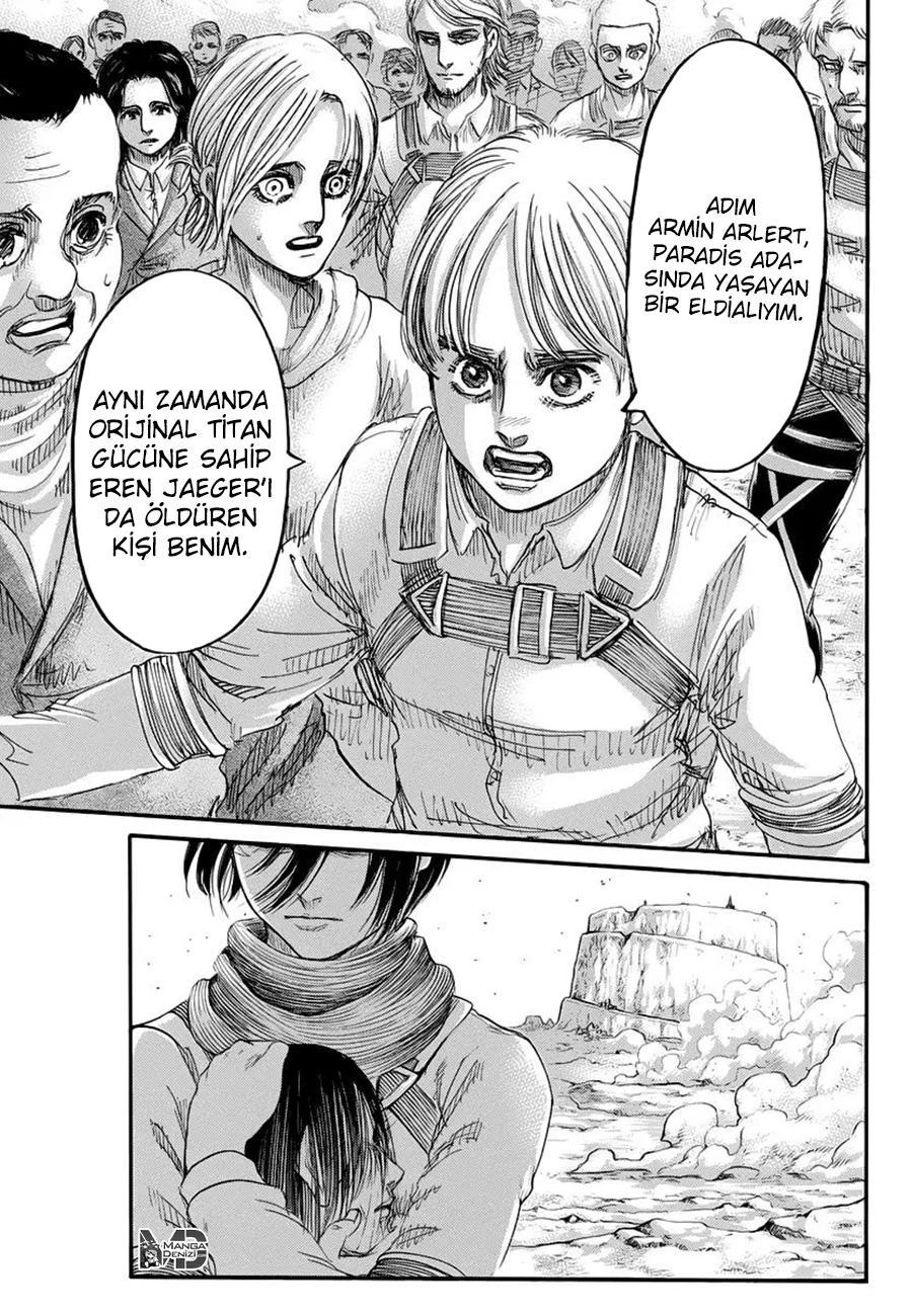 Attack on Titan mangasının 139 bölümünün 38. sayfasını okuyorsunuz.