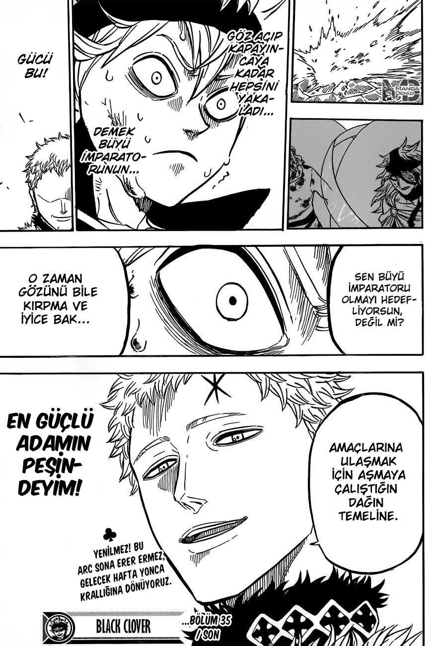 Black Clover mangasının 035 bölümünün 19. sayfasını okuyorsunuz.