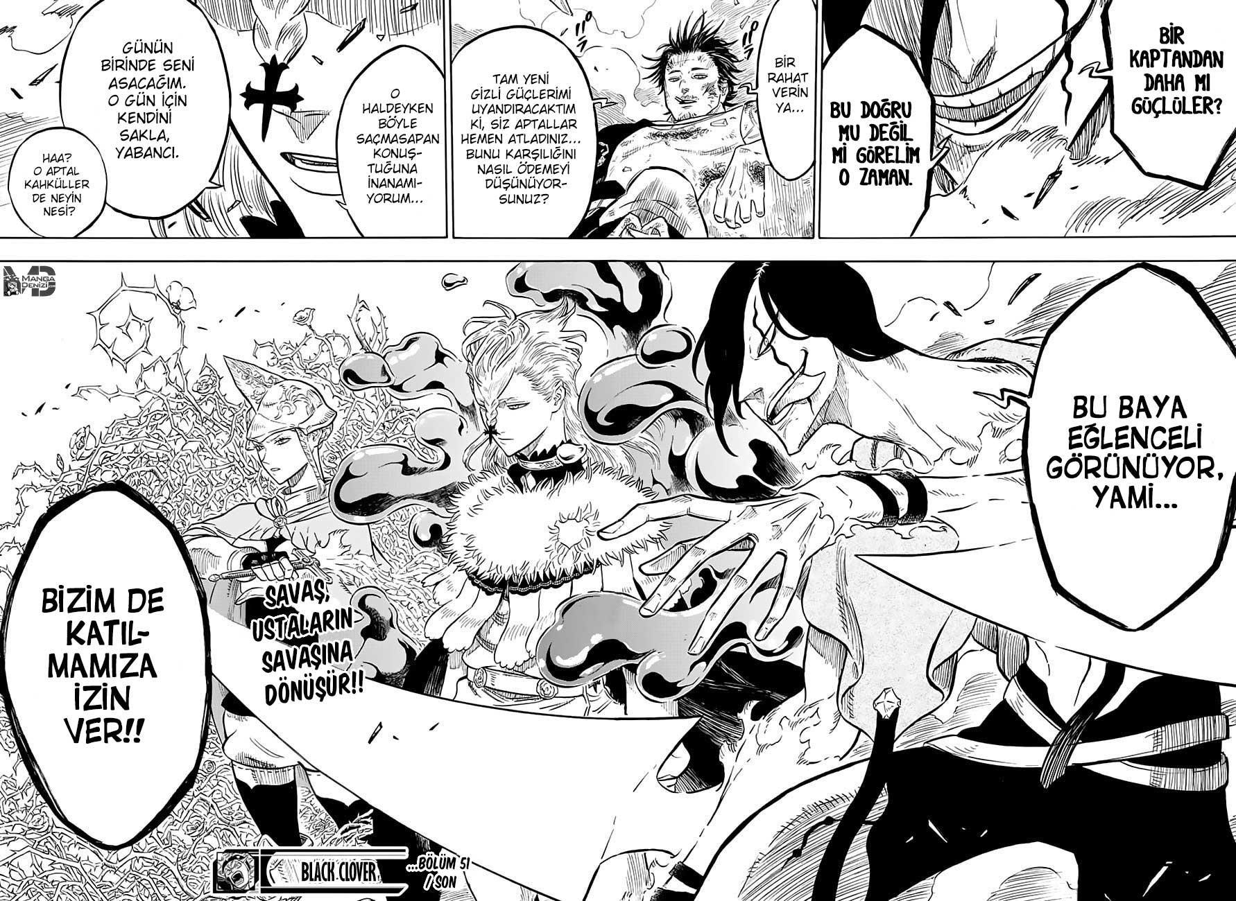 Black Clover mangasının 051 bölümünün 18. sayfasını okuyorsunuz.