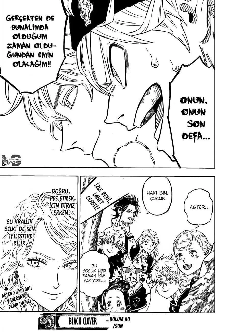 Black Clover - Bölüm 080 - Sayfa 19