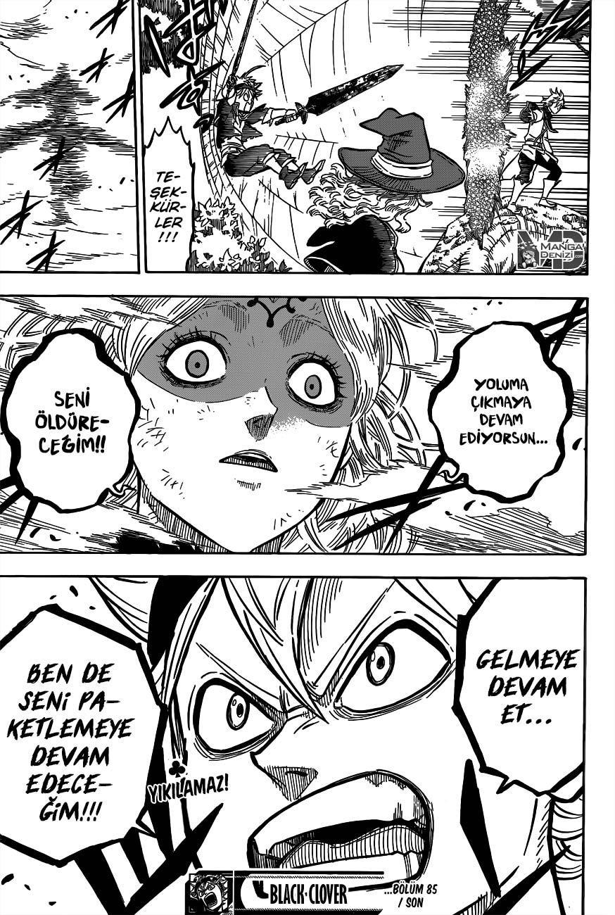 Black Clover mangasının 085 bölümünün 17. sayfasını okuyorsunuz.