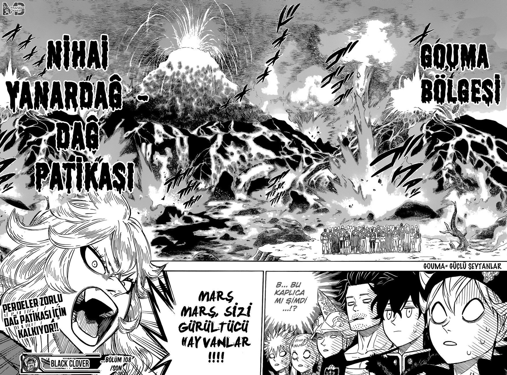 Black Clover mangasının 108 bölümünün 15. sayfasını okuyorsunuz.