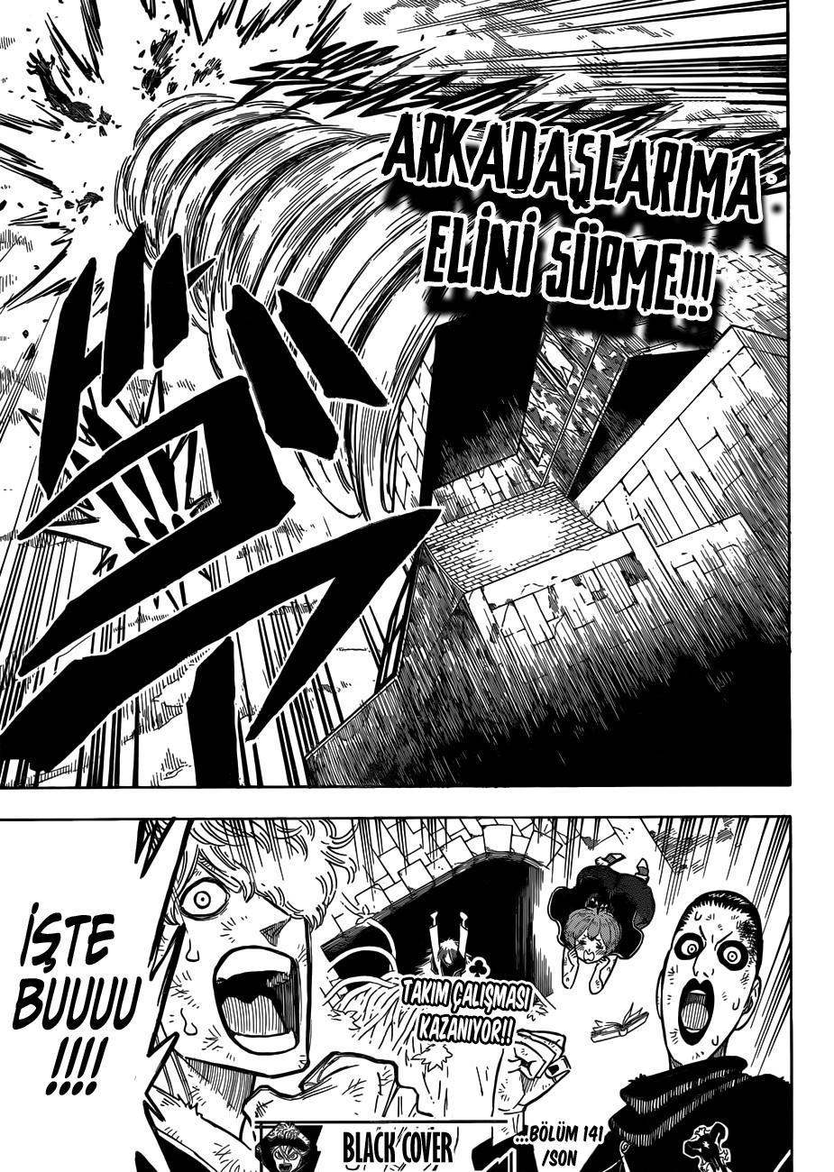 Black Clover mangasının 141 bölümünün 17. sayfasını okuyorsunuz.