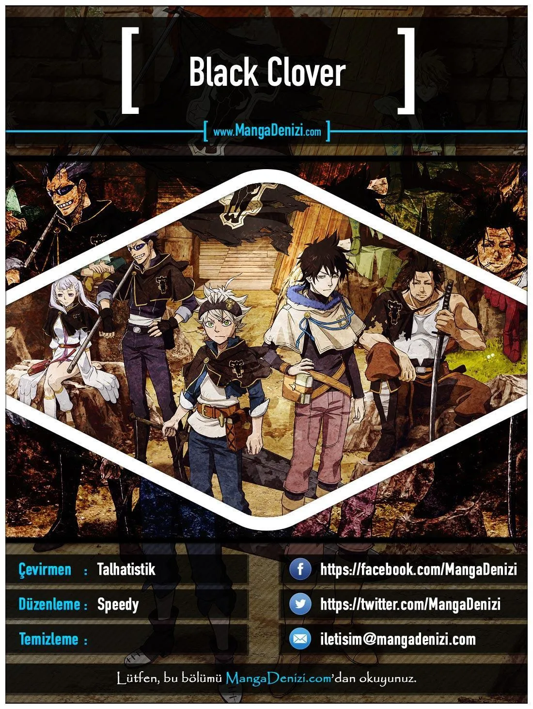 Black Clover - Bölüm 159 - Sayfa 1