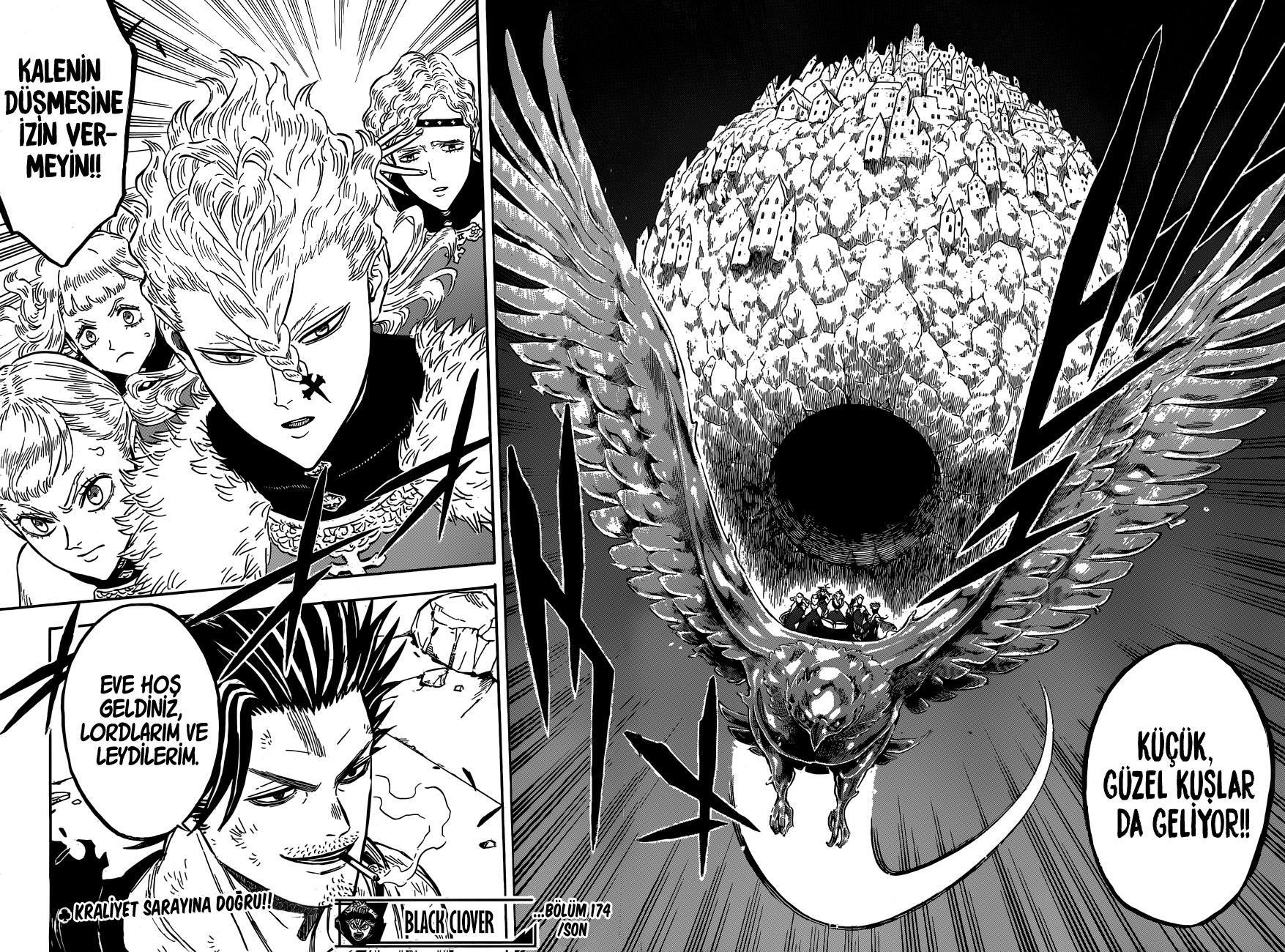 Black Clover mangasının 174 bölümünün 16. sayfasını okuyorsunuz.