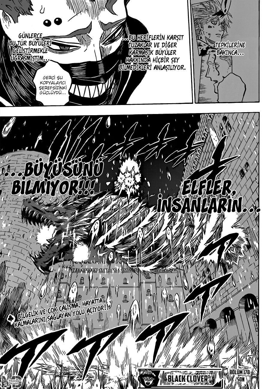 Black Clover mangasının 178 bölümünün 14. sayfasını okuyorsunuz.