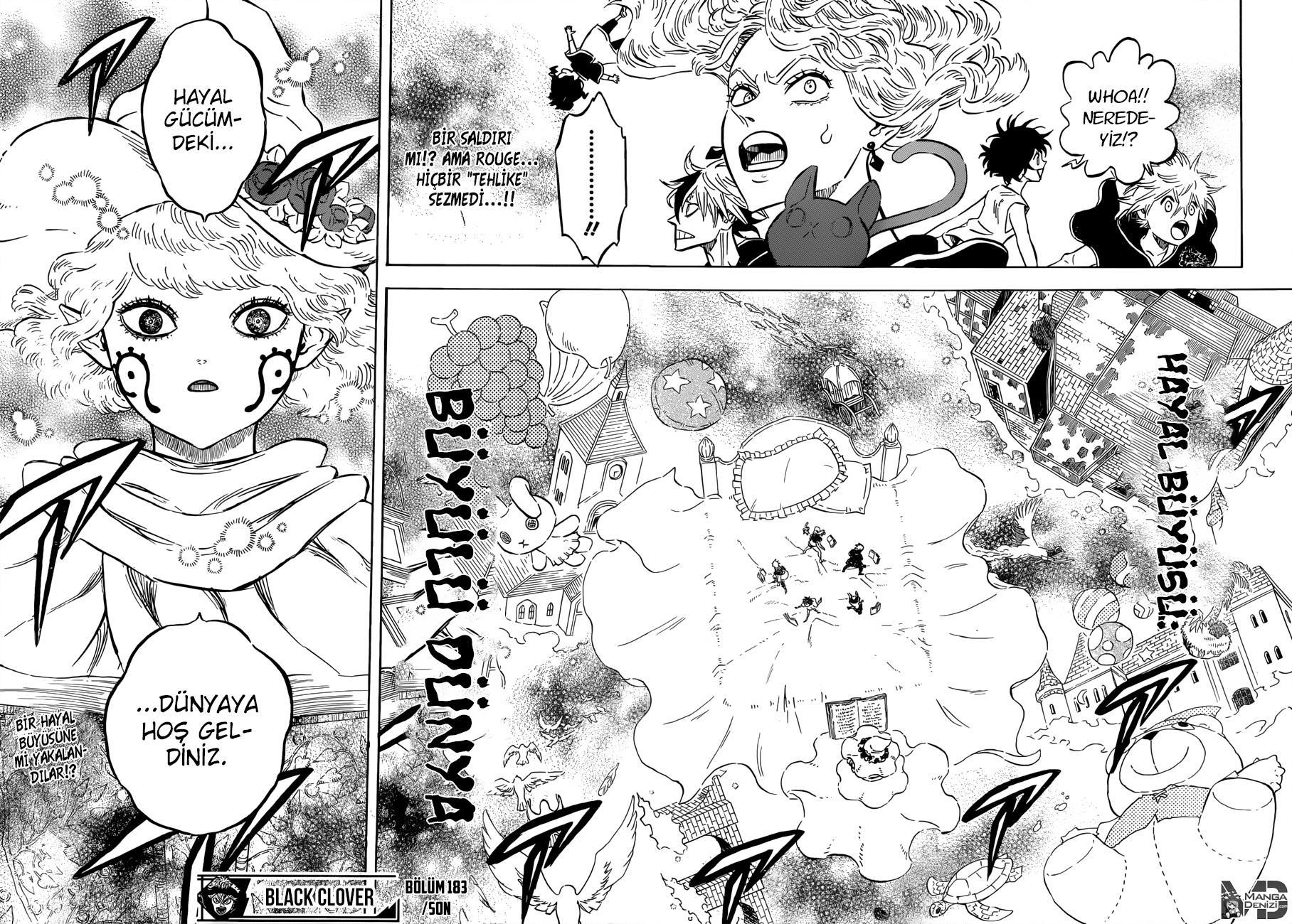 Black Clover mangasının 183 bölümünün 14. sayfasını okuyorsunuz.