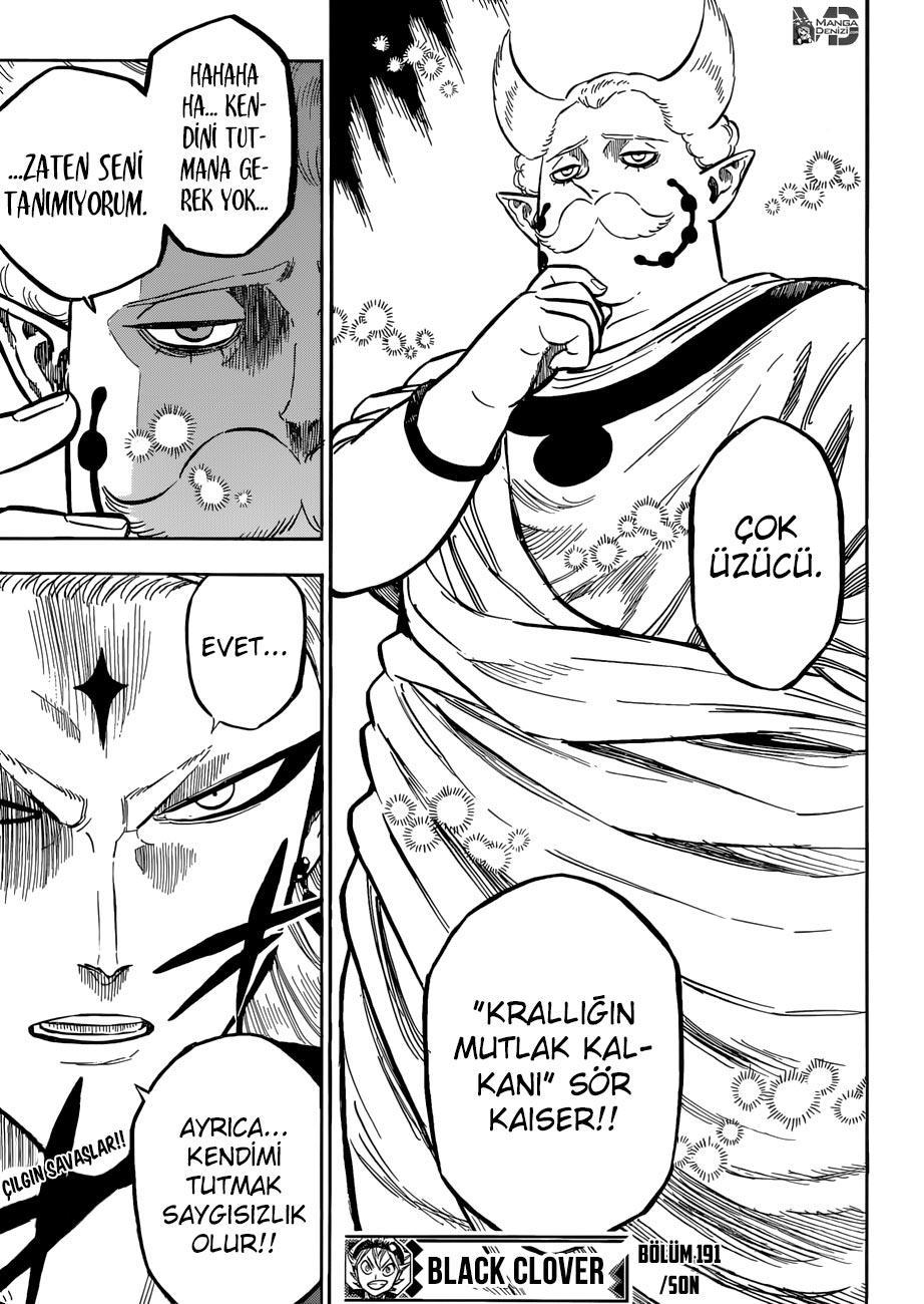 Black Clover mangasının 191 bölümünün 14. sayfasını okuyorsunuz.