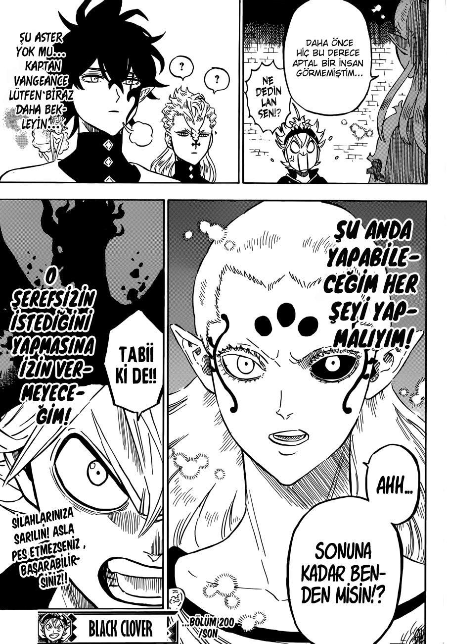 Black Clover mangasının 200 bölümünün 19. sayfasını okuyorsunuz.