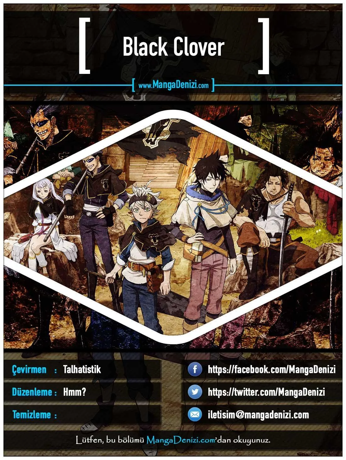 Black Clover - Bölüm 203 - Sayfa 1