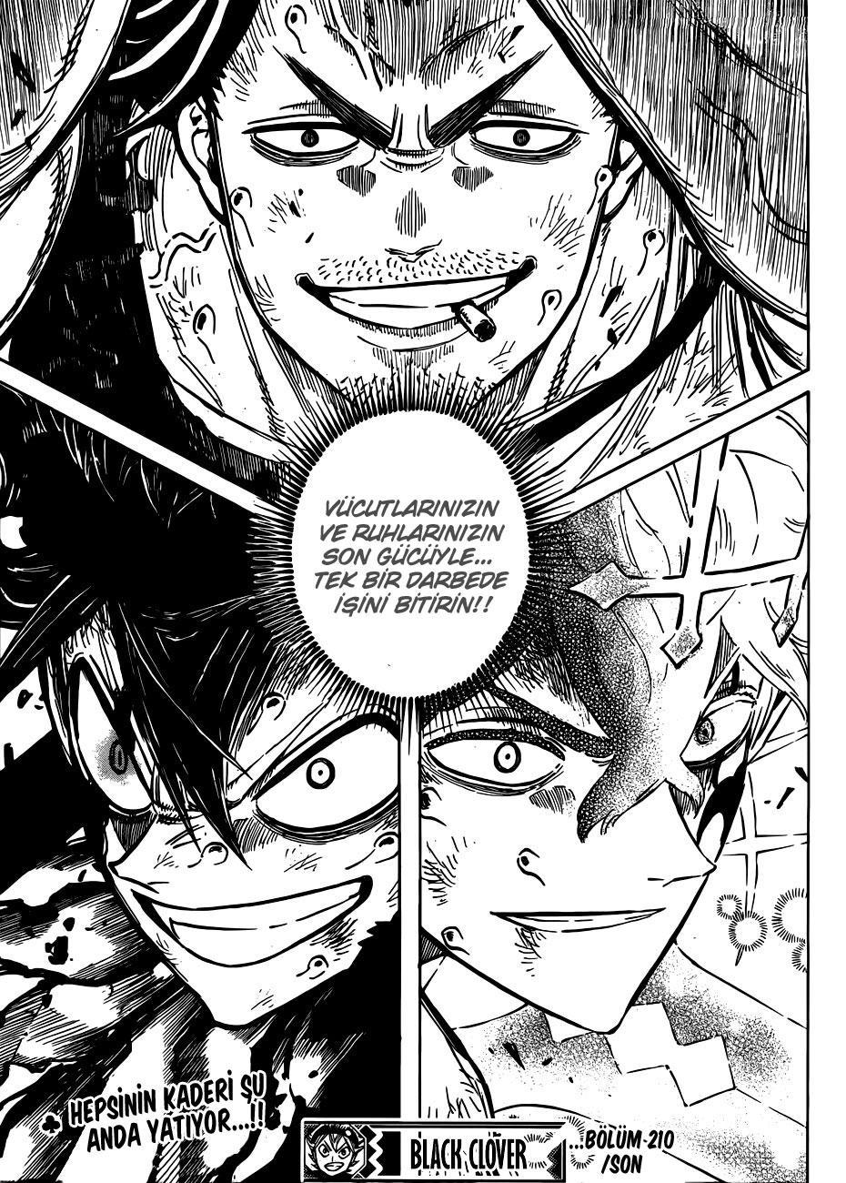 Black Clover mangasının 210 bölümünün 16. sayfasını okuyorsunuz.