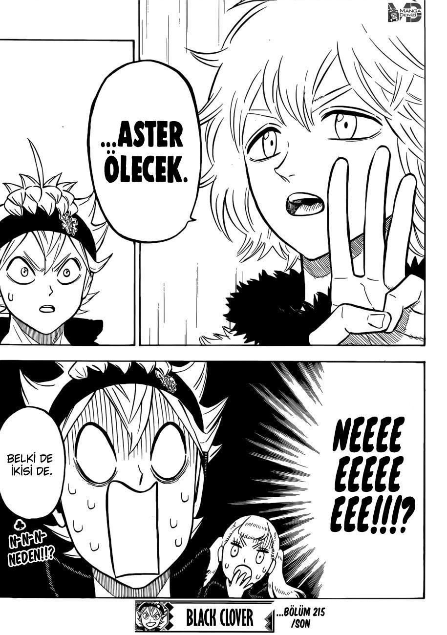 Black Clover mangasının 215 bölümünün 12. sayfasını okuyorsunuz.