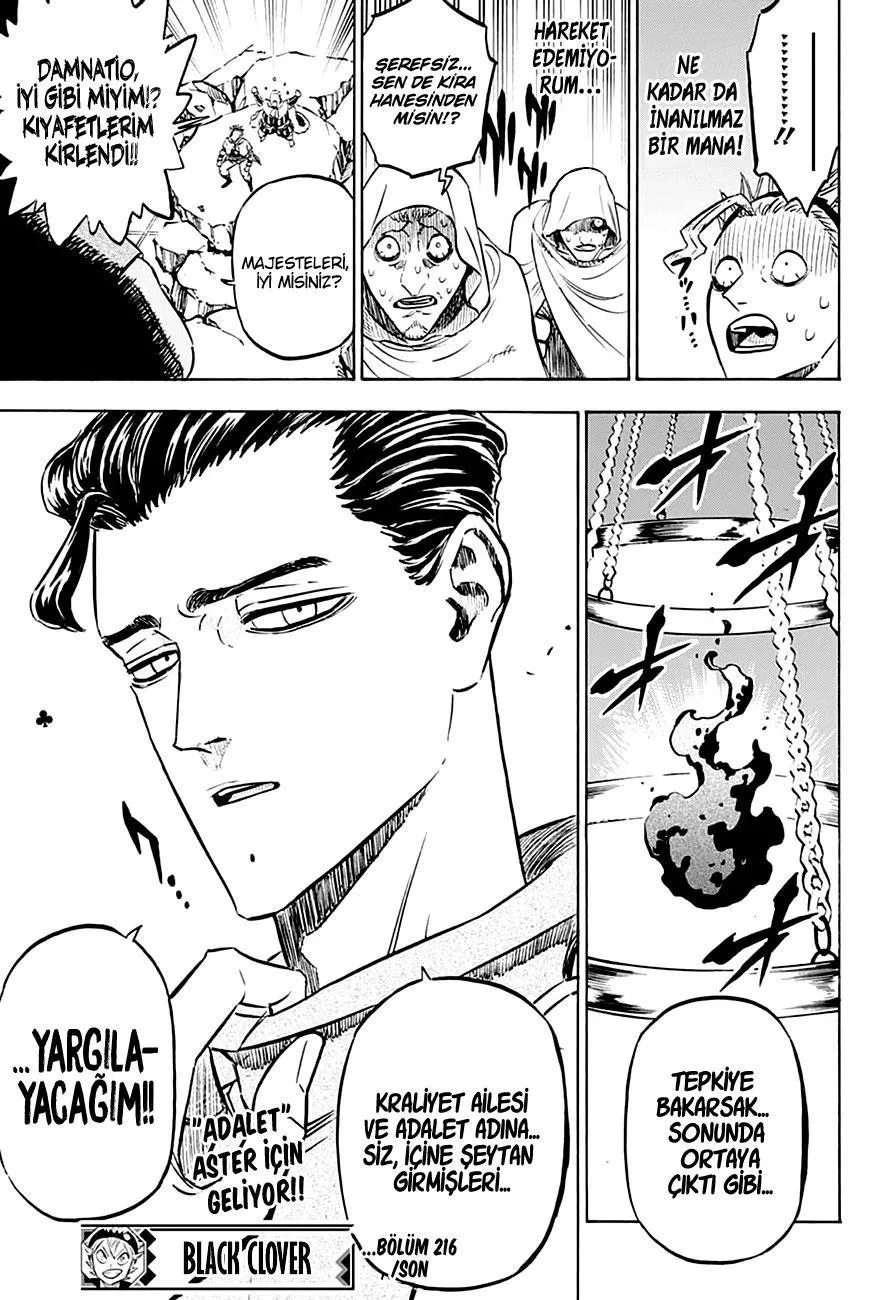 Black Clover - Bölüm 216 - Sayfa 16