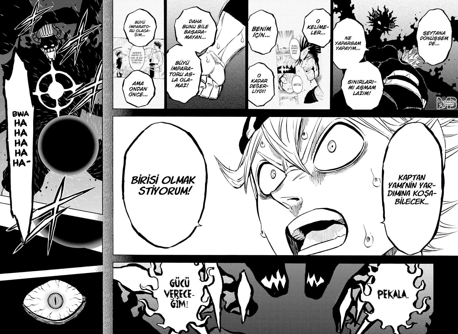 Black Clover mangasının 258 bölümünün 13. sayfasını okuyorsunuz.