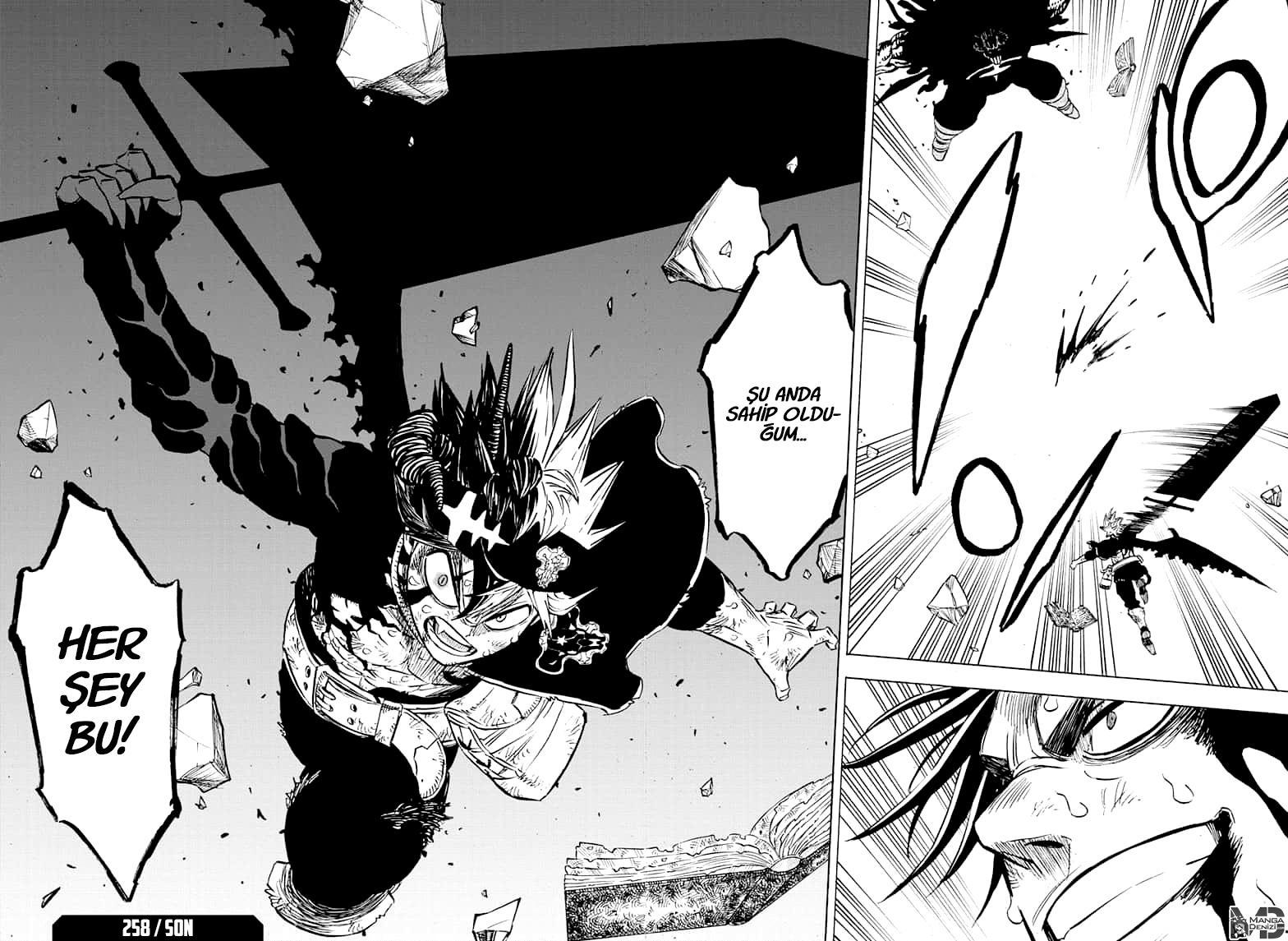 Black Clover mangasının 258 bölümünün 14. sayfasını okuyorsunuz.