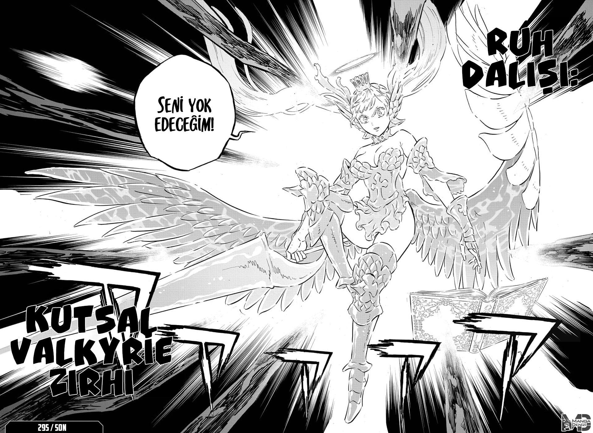 Black Clover mangasının 295 bölümünün 18. sayfasını okuyorsunuz.