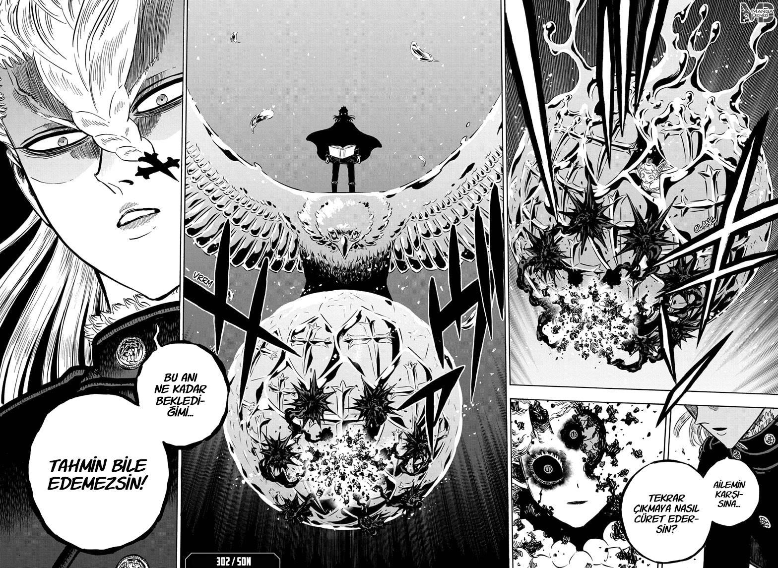 Black Clover mangasının 302 bölümünün 13. sayfasını okuyorsunuz.