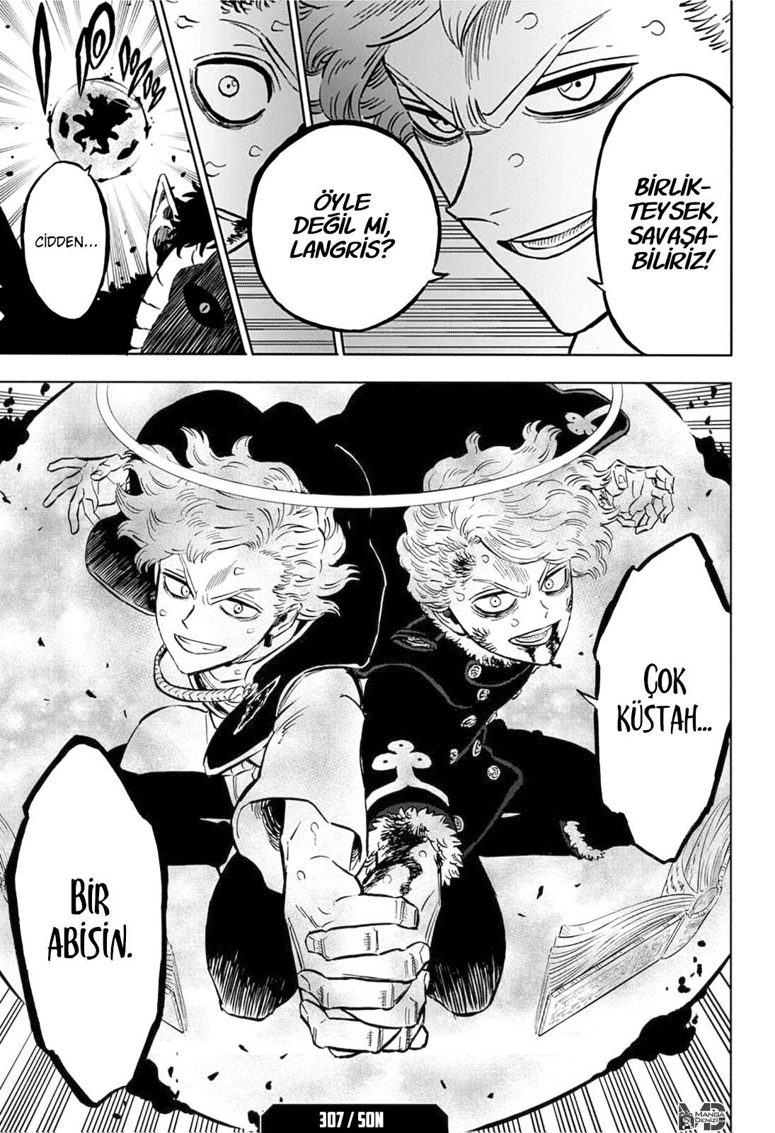 Black Clover mangasının 307 bölümünün 14. sayfasını okuyorsunuz.