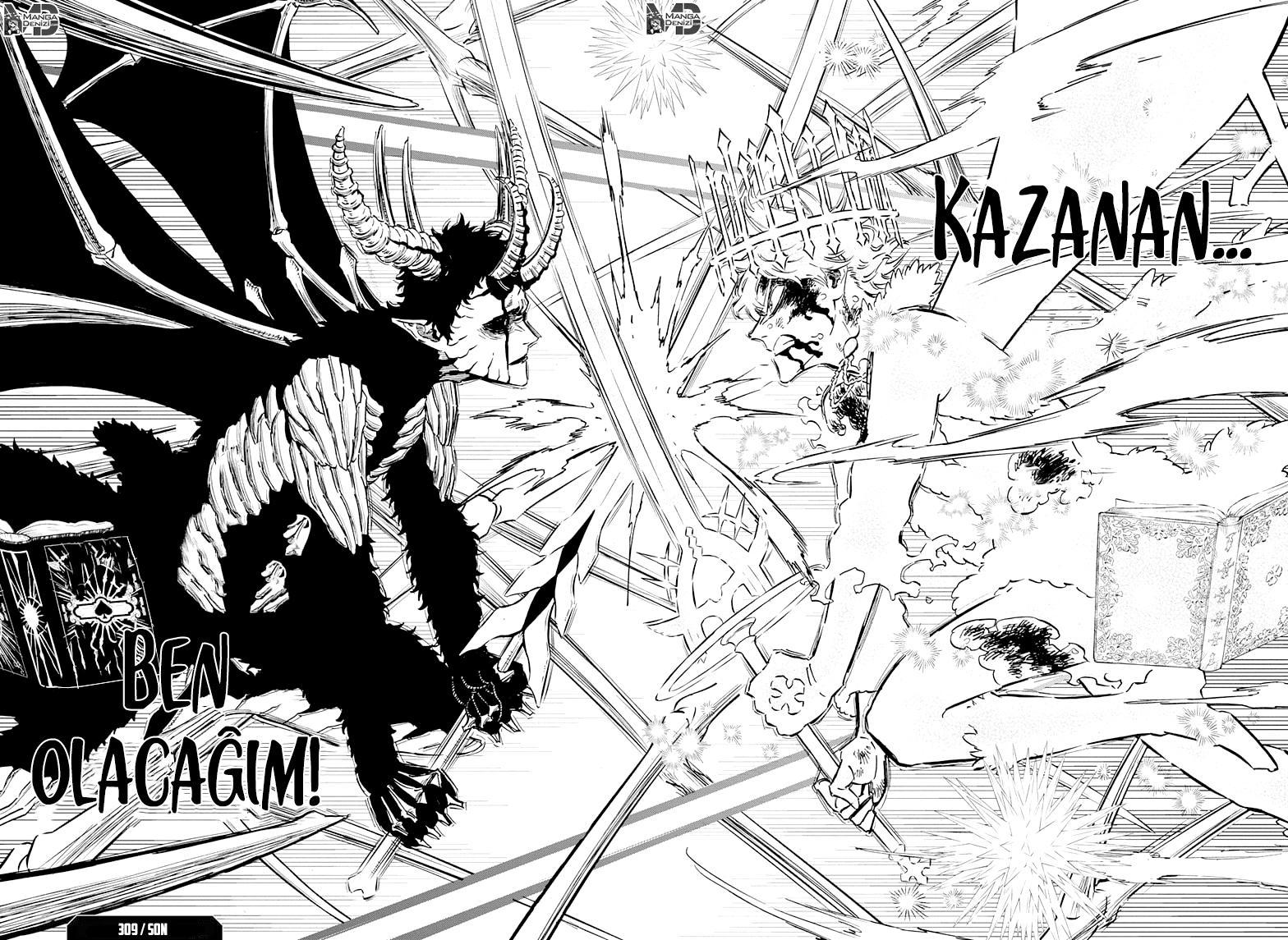 Black Clover mangasının 309 bölümünün 14. sayfasını okuyorsunuz.