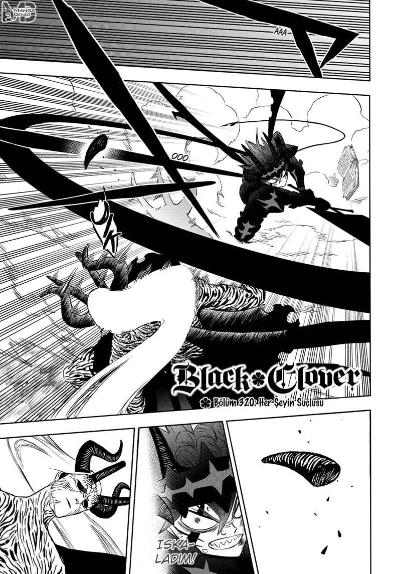 Black Clover mangasının 320 bölümünün 2. sayfasını okuyorsunuz.